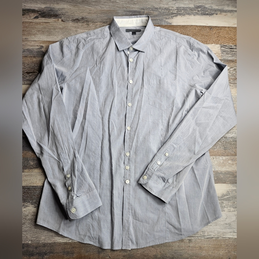 John Varvatos Men's Long Sleeve Button Down Size XL